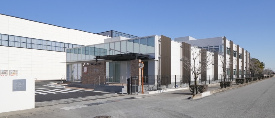 ブルドックソース館林工場の外観