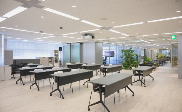 本社オフィスの内観