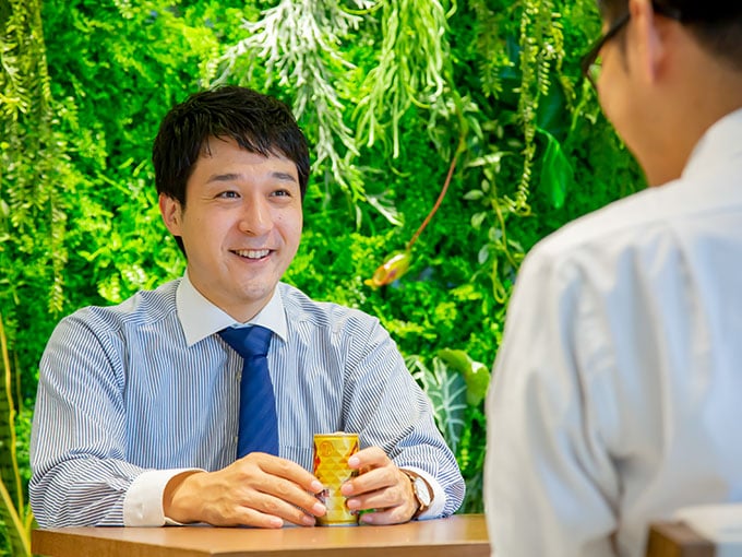 平井　友朗インタビュー写真